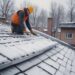 Монтаж снегозадержателей на крыше из металлочерепицы: стоимость за м2 и общая цена под ключ