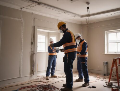 Виды, этапы и требования к электромонтажным работам в жилых и коммерческих зданиях Виды, этапы и требования к электромонтажным работам в жилых и коммерческих зданиях