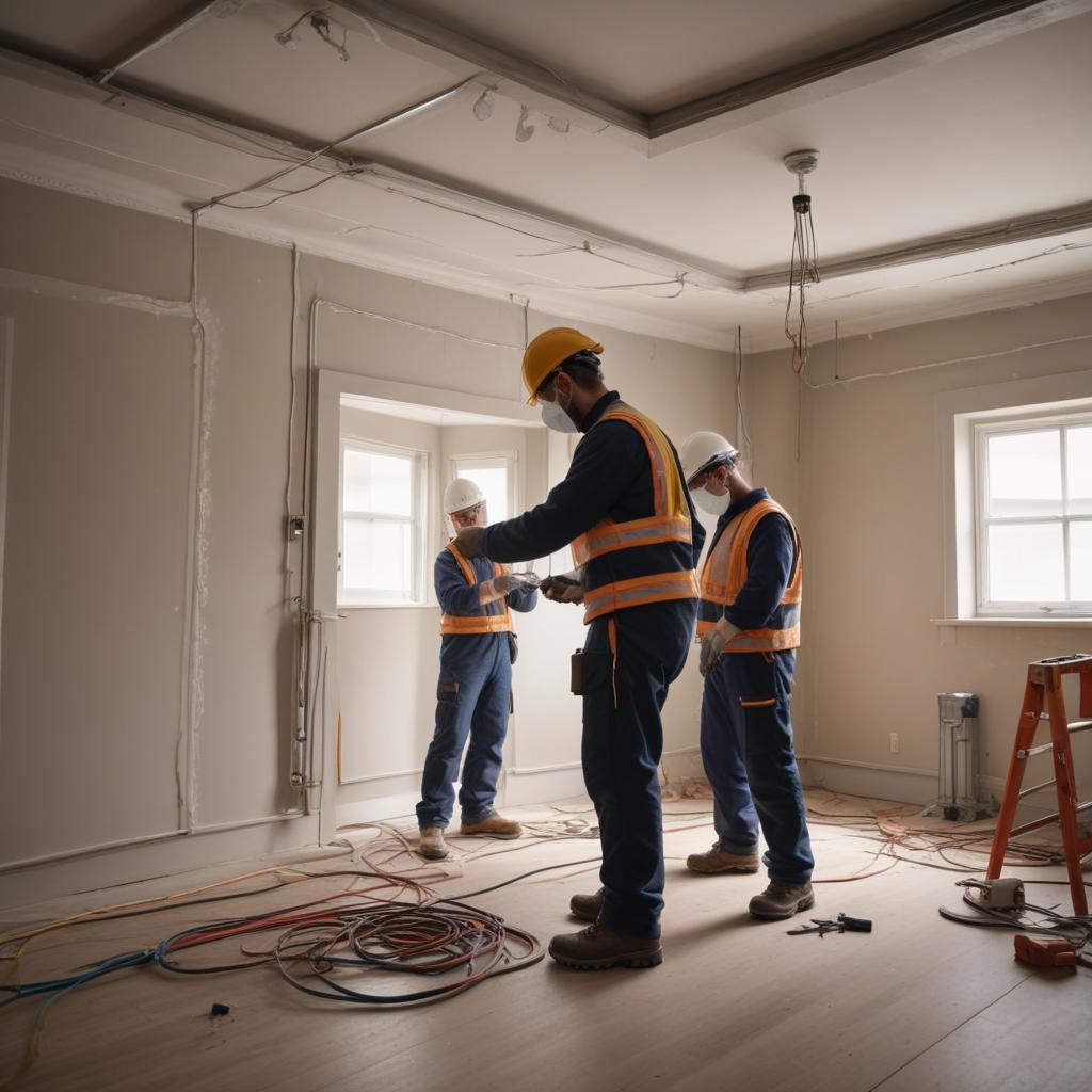 Виды, этапы и требования к электромонтажным работам в жилых и коммерческих зданиях