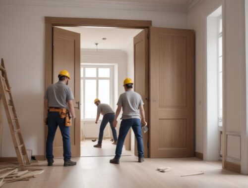 Напольные покрытия и двери с европейскими брендами: доставка и укладка