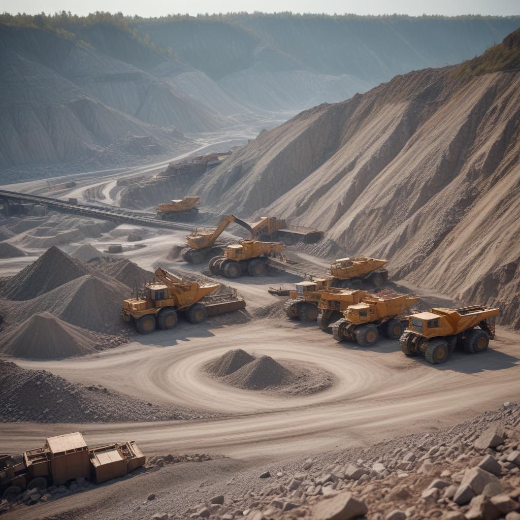 Структура продукции и производственные процессы в карьероуправлении