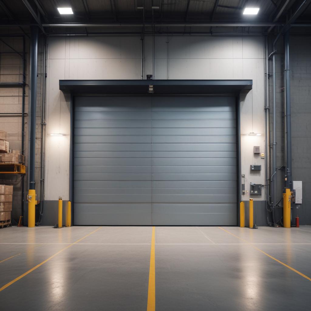 Скоростные рулонные ворота: конструктивные особенности и области применения