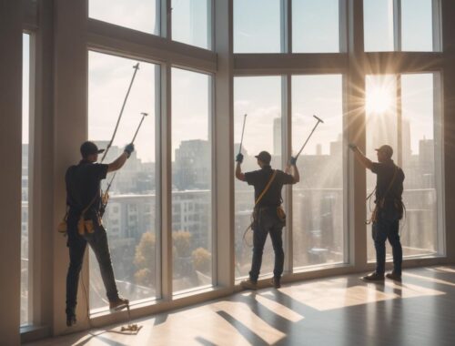 Профессиональная мойка окон в жилых помещениях: цены, условия обслуживания и фото