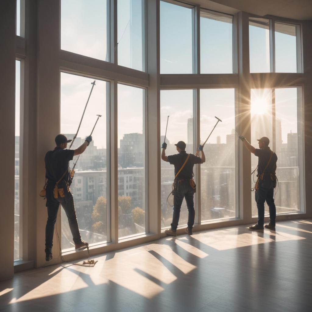 Профессиональная мойка окон в жилых помещениях: цены, условия обслуживания и фото