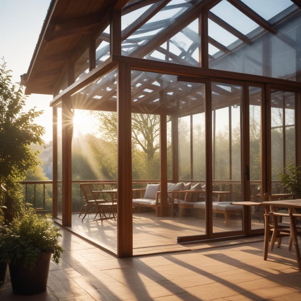 Остекление террас и веранд: примеры конструкций и материалов