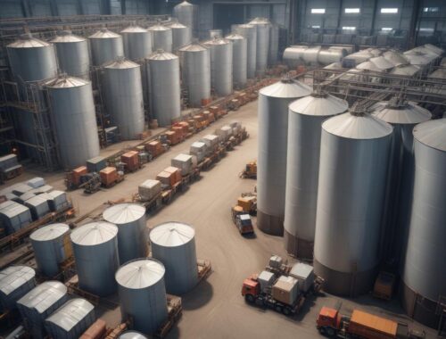 Сыпучие материалы: обзор условий доставки и хранения