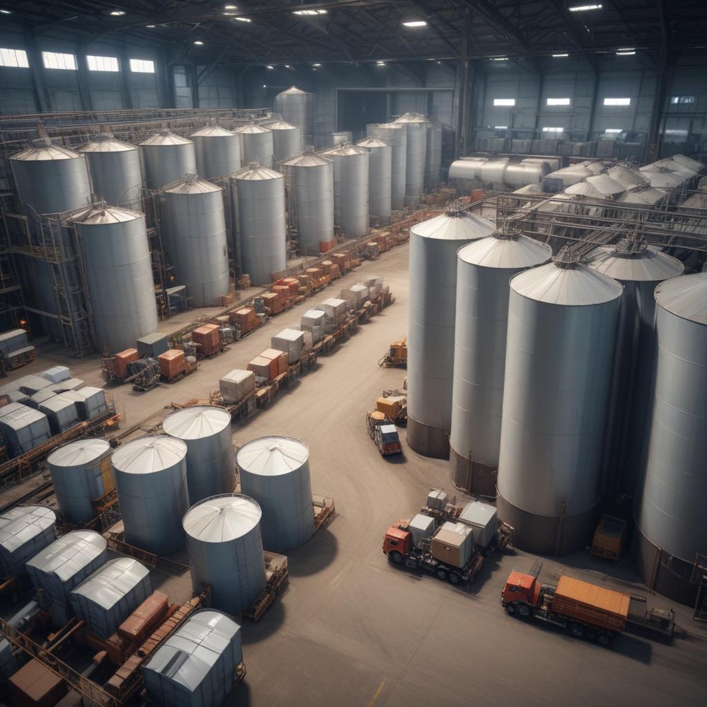 Сыпучие материалы: обзор условий доставки и хранения