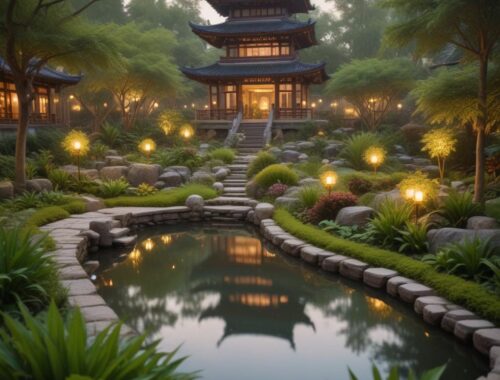 Ландшафтное проектирование базы отдыха на основе философии Нового времени