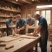 Столярная мастерская предоставляет услуги по обработке древесины