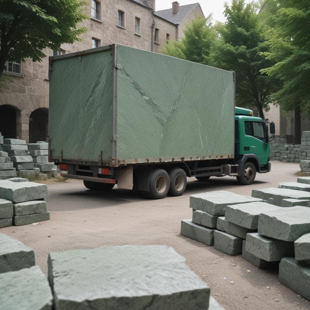 Зелёный гранит: характеристики и условия доставки