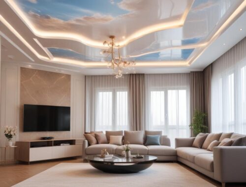 Натяжные потолки: цены с установкой от 70 ₽/м²