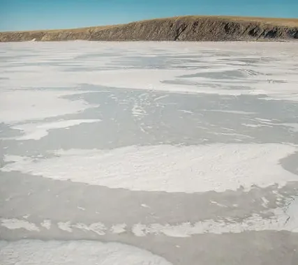 Путешествие на теплом снегоходе. Часть 1. Заснеженные Агинские степи