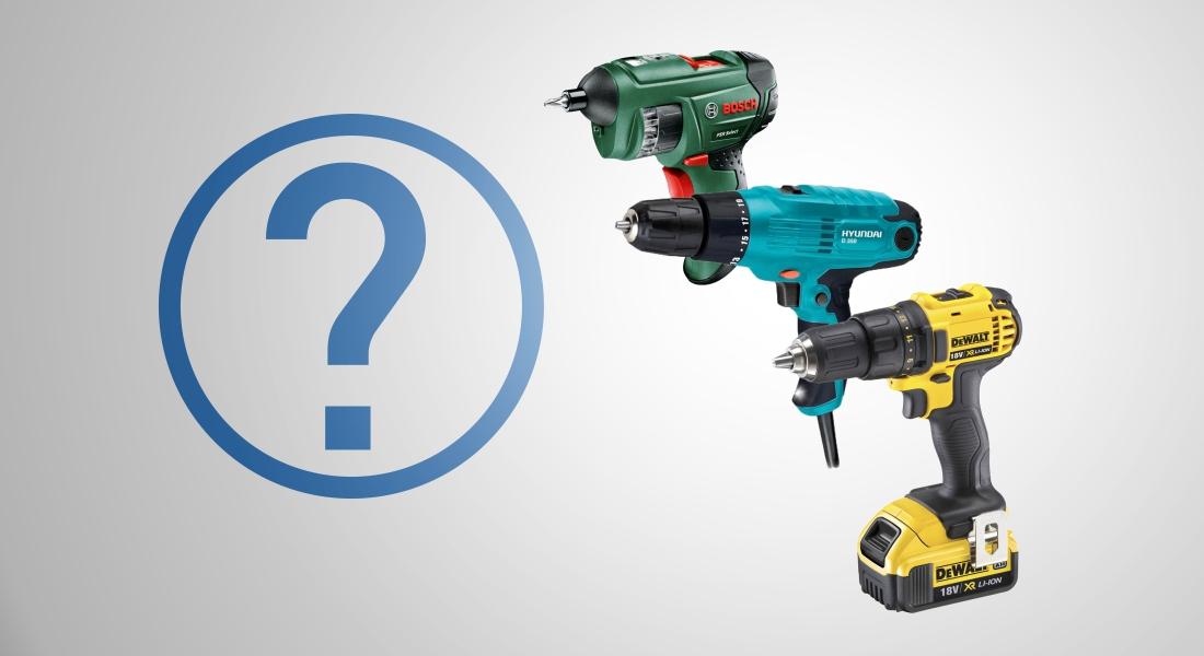 Как выбрать шуруповерт — читайте на