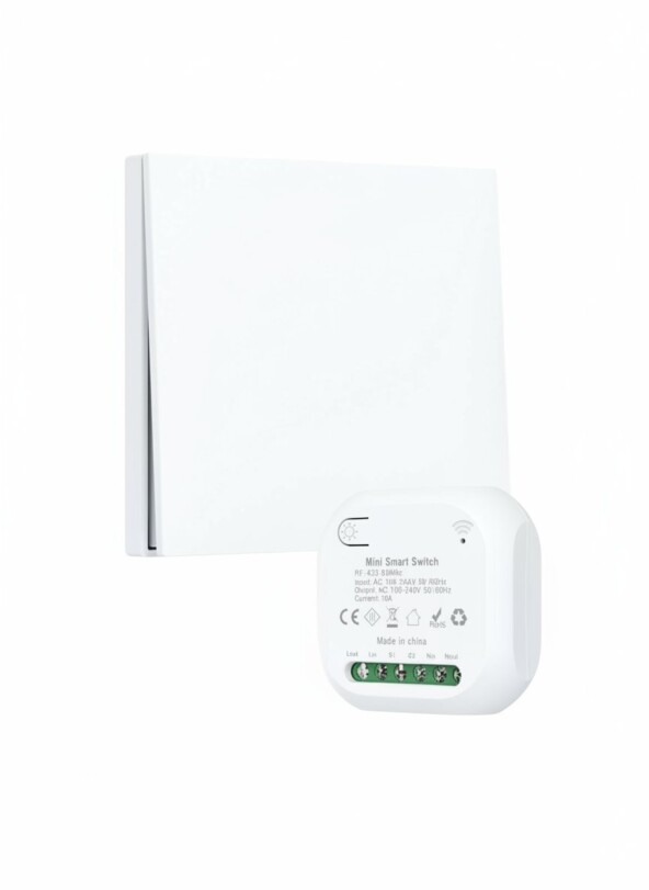 Беспроводной кинетический выключатель 433 МГц - выключатель без проводов и батареек