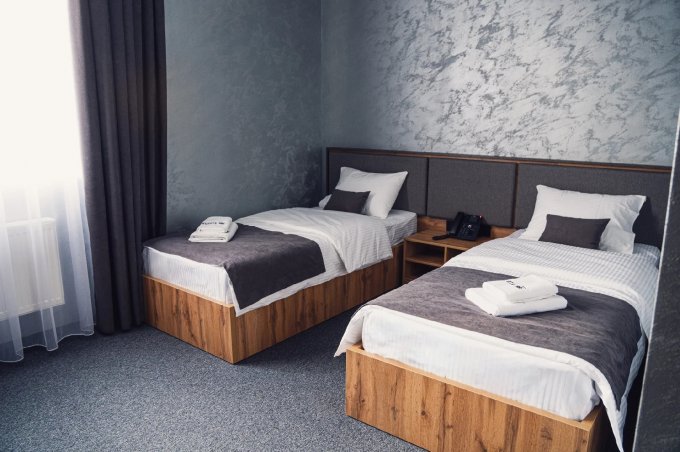 Номер Твин с двумя кроватями и дополнительным местом